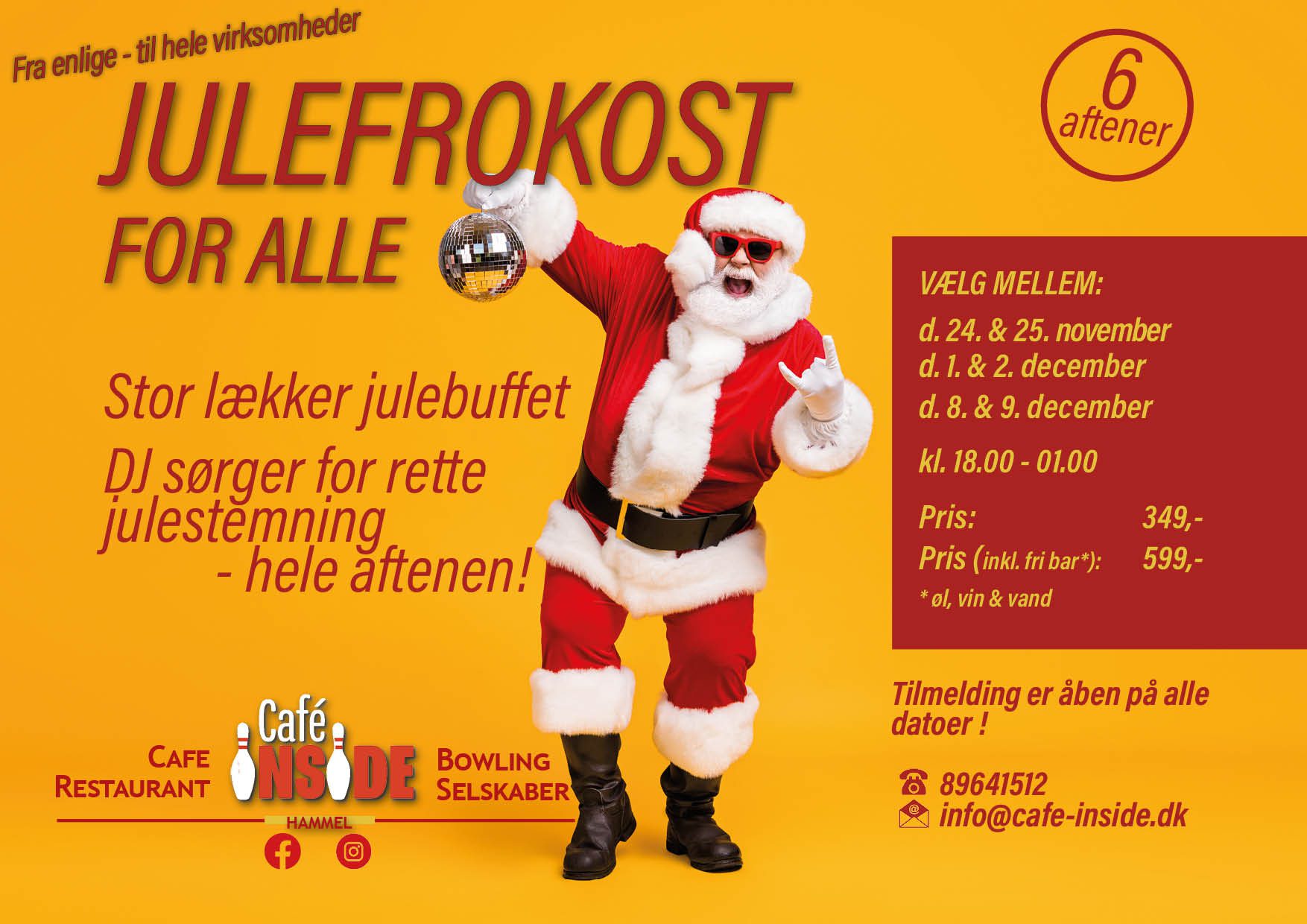 Bestil på 89 64 15 12 eller kontakt os her
